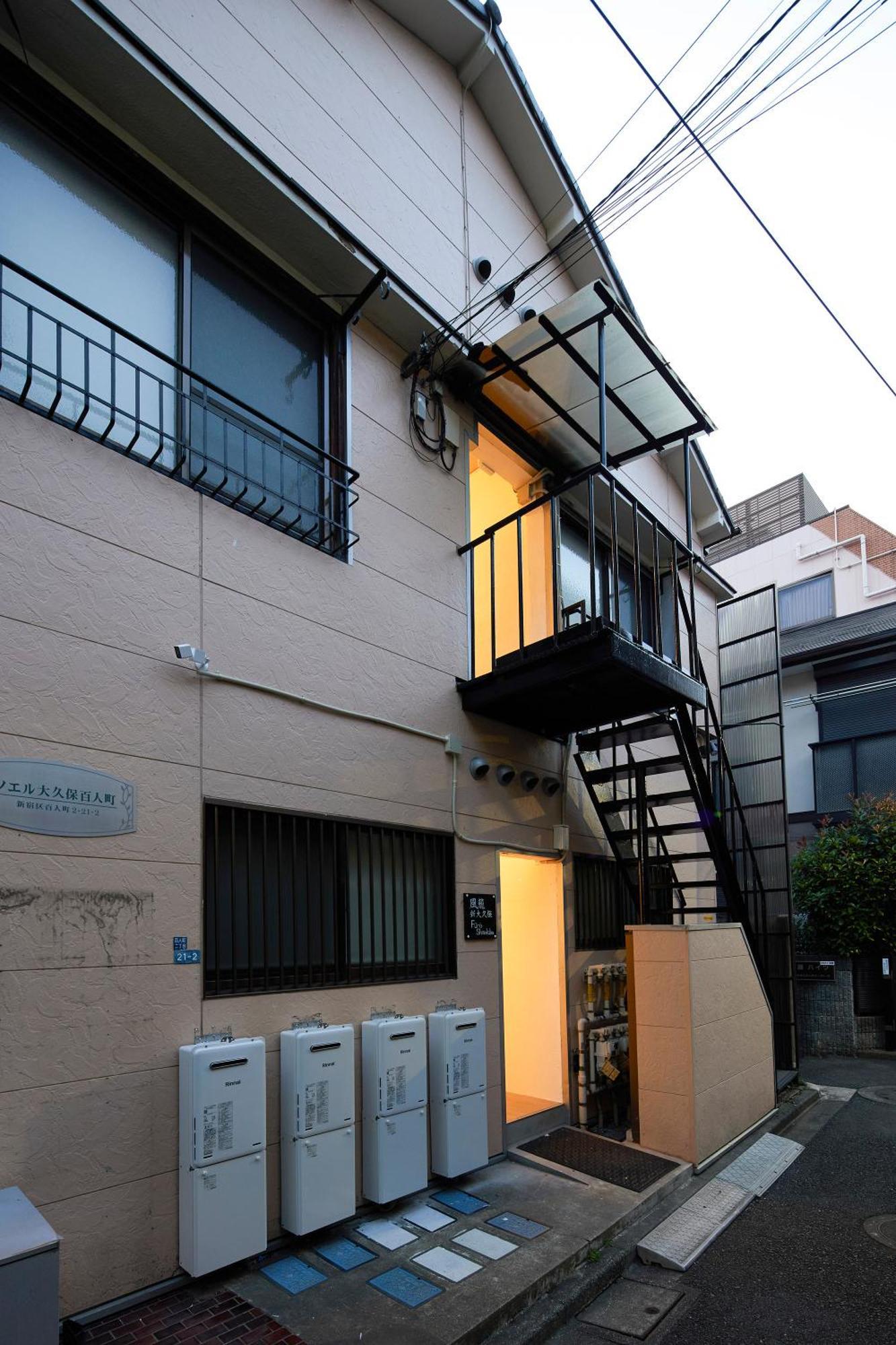 ふうろう Shinjuku Apartment โตเกียว ภายนอก รูปภาพ